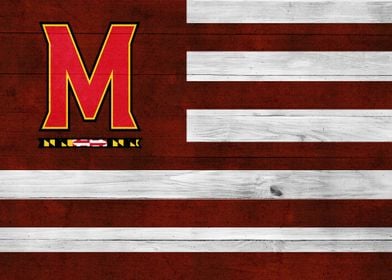 Maryland Football Flag