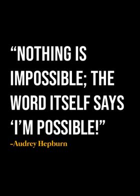 Audrey Hepburn Quotes 