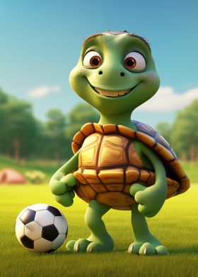 Tortoise Footballer