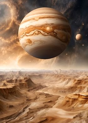 Jupiter Surreal Planet