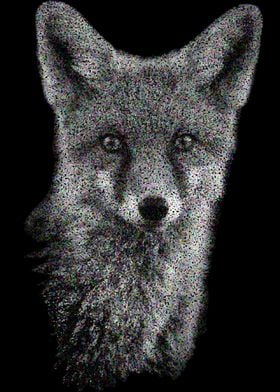 WOLF POINTILLIST