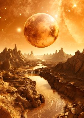 Venus Surreal Planet