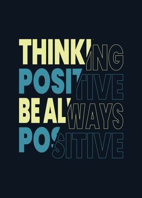 Thinking Positive