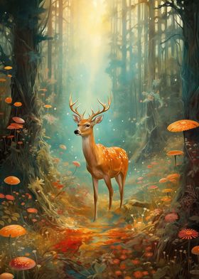 A Deer in Wonderland