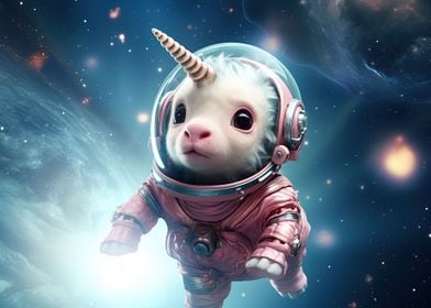 Baby Astronaut Unicorn