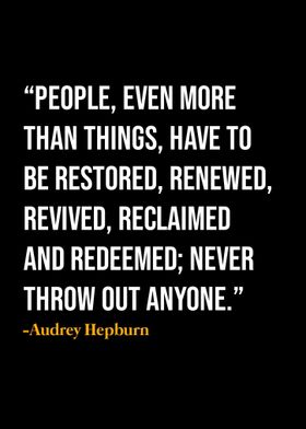 Audrey Hepburn Quotes 