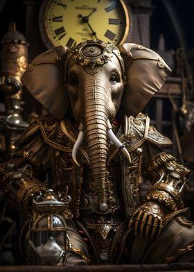 Cool Steampunk Elephant