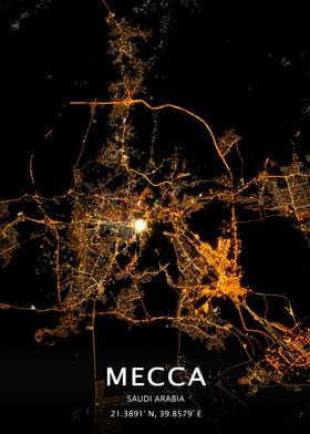 Mecca City Map