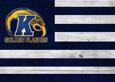 Kent State Football Flag