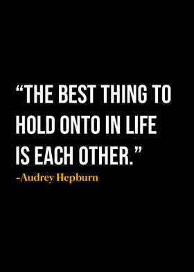 Audrey Hepburn Quotes 