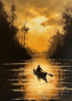 Canoeing Tranquility