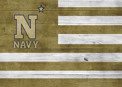 Navy Football Flag