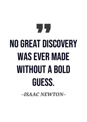 Issac Newton quote