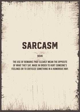 sarcasm