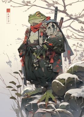 Edo Frog warrior