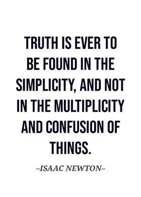 Issac Newton quote