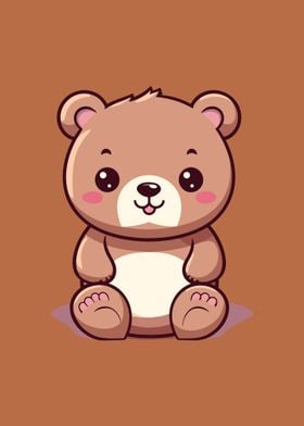 kawaii baby bear 