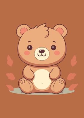 kawaii baby bear 