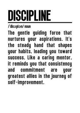 Discipline