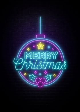 Merry Christmas Neon