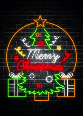 Merry Christmas Neon Light