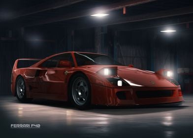 Ferrari f40 Car