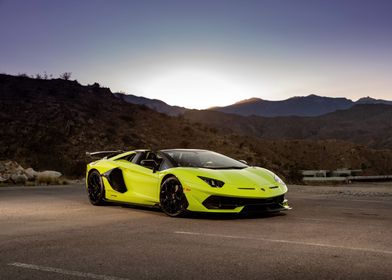 lamborghini Huracan YEllow