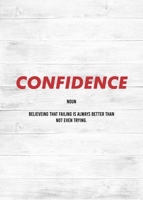 confidence