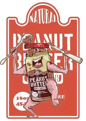 Peanut butter monster
