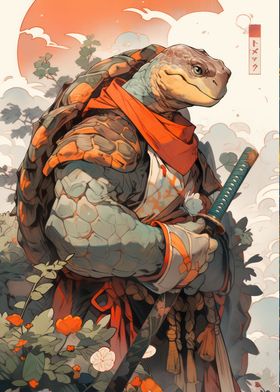 Edo Turtle samurai