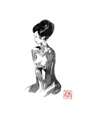 nude geisha II