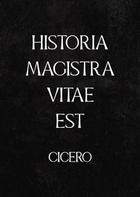 Latin Quote Cicero History