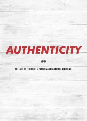 authenticity