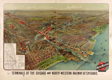 Terminals of Chicago 1902