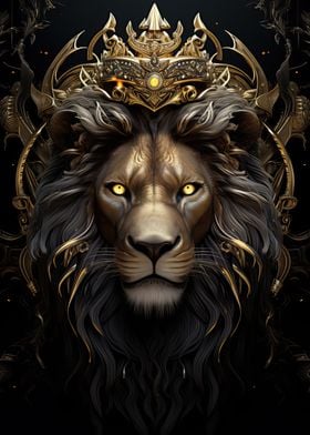 King Lion Black Gold