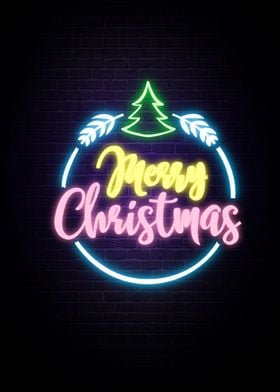 Merry Christmas Neon