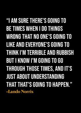 Lando Norris Quotes 