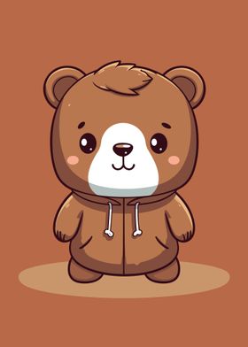 kawaii baby bear 