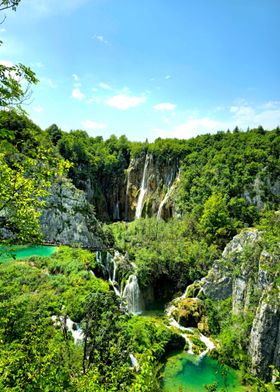 The Plitvice Waterfalls