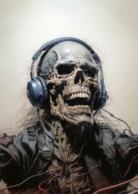 skull singing