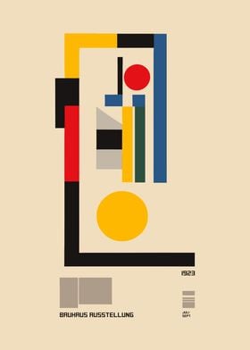 BAUHAUS AUSSTELLUNG Poster