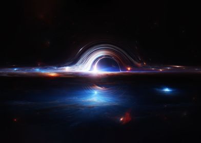 Gargantua space galaxy 