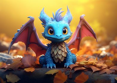 Baby Autumn Dragon