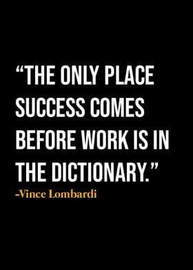 Vince Lombardi Quote 