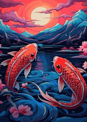 Koi Japanese Landscapes