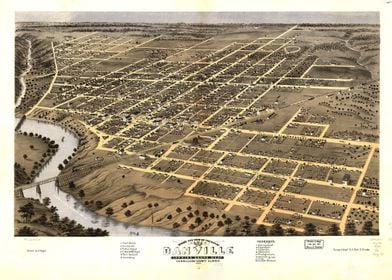 Danville Illinois 1869