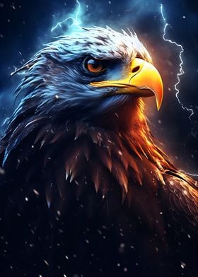 Epic stormy Eagle