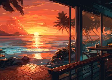Oceanview Sunset