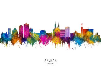 Samara Russia Skyline