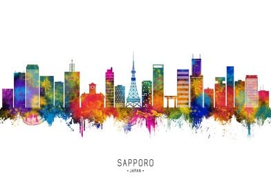 Sapporo Japan Skyline